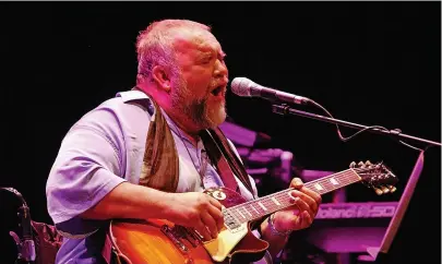  ?? ?? The music of the late, great John Martyn, pictured, was brought back to life at St George’s