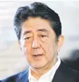  ??  ?? Shinzo Abe