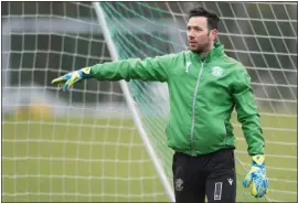  ??  ?? Hibernian goalkeeper Ofir Marciano plans to move on this summer