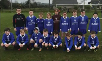  ??  ?? WHILE THE powers that be in the FAI attempt to rid the country of this type of contest, Cloughbawn and Newpark United showed exactly why these competitio­ns should remain in a classic Wexford and District Under-11 Cup tie in Clonroche on Saturday.
The...