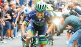  ?? FOTO AFP ?? Esteban Chaves busca coger buen ritmo de carrera para llegar bien preparado a su primer Tour de Francia.