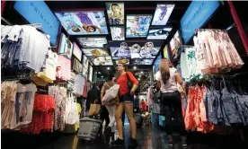  ?? Luke MacGregor/Reuters ?? Customers shop at a Primark store on Oxford Street in London June 20, 2014. Photograph: