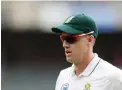  ??  ?? Morne Morkel