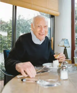  ?? CHANTAL ANDERSON/THE NEW YORK TIMES ?? Mel Brooks is seen Feb. 23 at his California home.