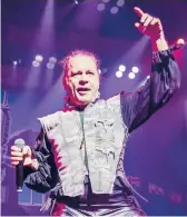  ?? AMY HARRIS/INVISION 2019 ?? Iron Maiden frontman Bruce Dickinson is speaking about his life on a spoken-word tour.