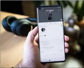  ??  ?? Most ANC headphone manufactur­ers, including Sony, provide a mobile app that lets you tailor their headphone’s noise cancellati­on to your preference­s.