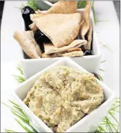  ?? PHOTO BY DEB LINDSEY FOR THE WASHINGTON POST ?? Baba Ghanouj is a Middle Eastern dip that is ready for its close-up.