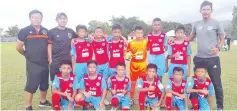  ??  ?? The Sabah/Labuan Zone Under-11 squad.