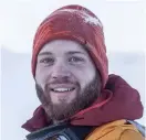  ??  ?? Peter Betlem, doktorand i geologi, växte upp i Östafrika men gillar klimatet på Svalbard.