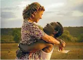  ?? SUPPLIED ?? Rosamund Pike and David Oyelowo star in A United Kingdom.