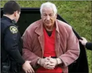  ?? GENE J. PUSKAR, FILE - THE ASSOCIATED PRESS ?? In this 2015 file photo, former Penn State University assistant football coach Jerry Sandusky arrives for an appeal hearing at the Centre County Courthouse in Bellefonte, Pa.