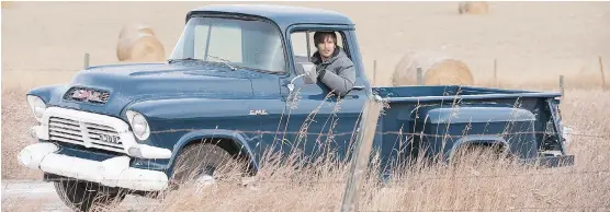  ?? ANDREW BAKO/DRIVING ?? The classic 1957 GMC 9300, on the CBC family drama Heartland, is driven by actor Graham Wardle, who plays Ty Borden.