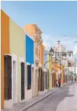  ??  ?? Unesco-Weltkultur­erbe: Campeche mit seinen hübschen Häuschen in Pastellfar­ben.