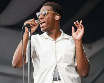  ?? Erika Goldring / Getty Images ?? Leon Bridges says he feels like he has to prove himself at RodeoHoust­on.