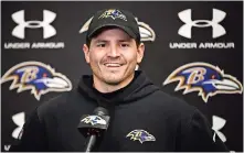  ?? ?? el entrenador fue coordinado­r defensivo de Baltimore