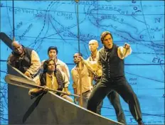  ?? David Bachman Photograph­y ?? In Pittsburgh Opera's “Moby-Dick,” the crew of the Pequod prepares for the final chase.