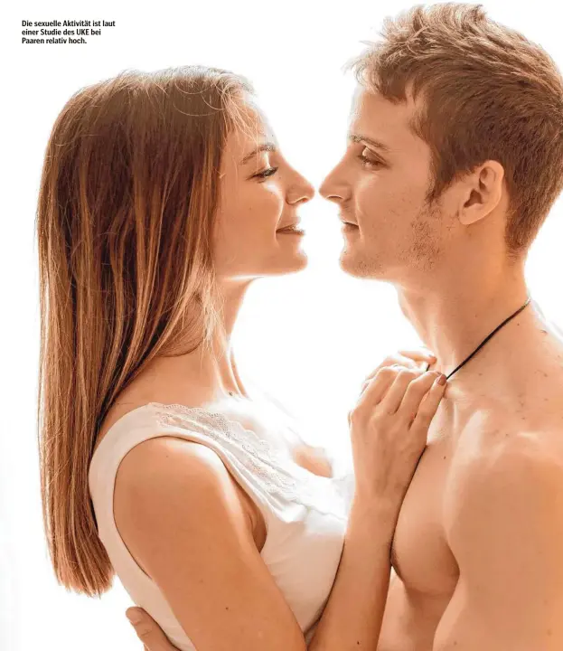  ??  ?? Die sexuelle Aktivität ist laut einer Studie des UKE bei Paaren relativ hoch.