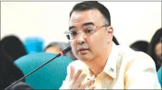  ?? (Angie de Silva file photo) ?? Foreign Affairs Secretary Alan Peter Cayetano says he's gunning for House Speakershi­p.