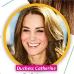  ??  ?? Duchess Catherine