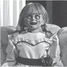  ?? WARNER BROS. ?? The possessed doll from “The Conjuring” gets her third solo horror movie with “Annabelle Comes Home.”