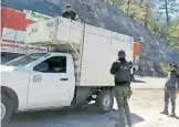  ?? CORTESÍA: SSP ?? Auxiliaron al trabajador