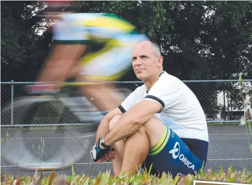  ??  ?? RARIN’ TO GO: Richie Bates: ‘It’s pretty exciting. I think, the time is right for this kind of thing’ and (inset) Kerrie Meares is holding a one-day clinic for local cyclists tomorrow with riders coming from as far away as Townsville.