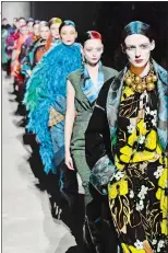  ?? JONAS GUSTAVSSON, MCV/ THE WASHINGTON POST ?? Dries Van Noten’s runway presentati­ons essentiall­y served as his entire marketing statement. The designer will not mount a show in the fall.
