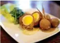  ?? KEITH BEATY/TORONTO STAR FILE PHOTO ?? The Caledonian, a new Scottish pub, serves scotch egg on their own or as part of a Taste of Scotland platter.