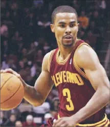  ?? Mike Lawrie Getty Images ?? RAMON SESSIONS, who has been backing up rookie Kyrie Irving in Cleveland, burned the Lakers for 32 points last season.