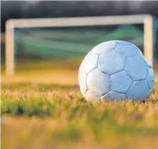  ?? FOTO: TOBIAS HASE ?? Der Ball wird in dieser Spielzeit wohl nicht mehr rollen. Trotzdem läuft bei den Vereinen die Vorbereitu­ng auf den noch möglichen Restart.