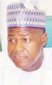  ??  ?? House Speaker, Dogara