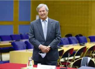  ?? ?? Vincent Bolloré à la commission parlementa­ire sur la concentrat­ion des médias, le 19 janvier.