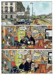  ??  ?? « La Débauche », bande dessinée cosignée avec Jacques Tardi en 2000.
