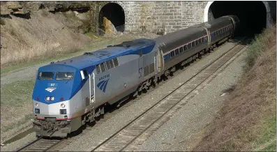  ?? CURTIS TATE — MCT ARCHIVES ?? Amtrak reports ridership is down 50% over the last year, and cancellati­ons are up over 300% as travelers re-evaluate their plans.