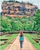  ??  ?? At Sigiriya