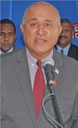  ?? Photo: Ronald Kumar ?? FijiFirst proposed candidate, Ioane Naivalurua.