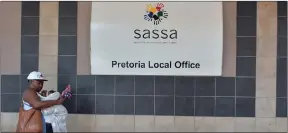  ?? PICTURE: OUPA MOKOENA/AFRICAN NEWS AGENCY (ANA) ?? The Sassa offices in the Pretoria CBD.