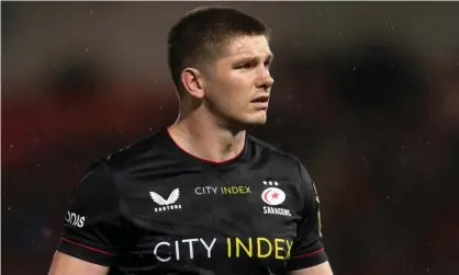  ?? ?? Owen Farrell has been in good form for Saracens, and is ready to return to the England squad. Photograph: Bob Bradford/CameraSpor­t/ Getty Images