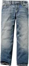  ??  ?? Boys’ medium-wash denim jeans, $12, from Joe Fresh stores, joefresh.com