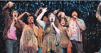  ??  ?? Cambridge native Stacey Kay’s booming, authoritat­ive vocals have been featured in several Drayton musicals.