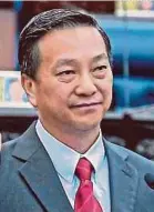  ?? ?? Datuk Seri Dr Wee Jeck Seng