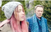  ??  ?? Familjedra­ma med Heard och Walken.