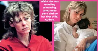  ??  ?? While she was awaiting sentencing, Letourneau gave birth to her first child, Audrey.