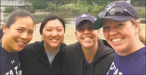  ?? Yale / Contribute­d photo ?? Quinnipiac women’s basketball standouts Jasmine Martin, left, and Brittany McQuain.