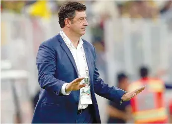  ??  ?? Rui Vitória tem em Pedro Emanuel o maior rival a técnico do ano na Arábia Saudita