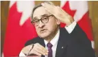  ?? SEAN KILPATRICK / THE CANADIAN PRESS ?? Chair of the Board of the Canada Infrastruc­ture Bank Michael Sabia.