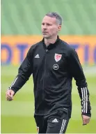  ??  ?? Ryan Giggs is preparing his side for tomorrow’s visit to Bulgaria