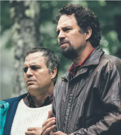  ??  ?? Double take: Mark Ruffalo stars as twin brothers Thomas and Dominick in IKnowThisM­uchIsTrue.
