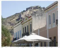  ??  ?? The Venetian castle of Palamidi, built under the Venetian rule from 1685 to 1715, looms majestic over the historic town of Nafplio, in Greece.