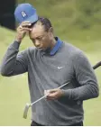  ??  ?? 0 Tiger Woods could only manager a seven-over-par 78